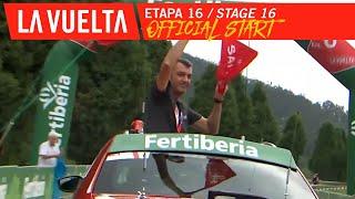 Official start - Stage 16 | La Vuelta 19