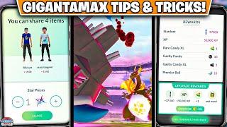 Easy Tips to *Defeat Gigantamax Faster* & Farm Stardust and XP