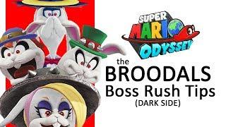 Super Mario Odyssey | Dark Side | Broodals Boss Rush Tips