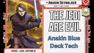 Anakin Skywalker Blue Deck Tech - Star Wars Unlimited