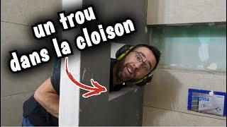 Comment créer FACILEMENT une niche en CARRELAGE ?! Ep4