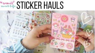 MORE PLANNER STICKER HAULS | Pipsticks Hello Kitty, Hubman & Chubgirl, + thecoffeemonsterzco