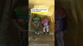 7 and 9-Year-Old in Armed Standoff With Police #PoliceStandoff #ShockingVideo #lawenforcement