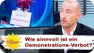 Nach Demo in Berlin: Grundrechte opfern für Corona? | SAT.1 Frühstücksfernsehen