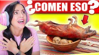 Reaccionando a Comidas de Latino America  Sandra Cires Play ft Harold Artist Play