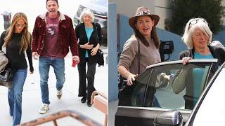 "Ben Affleck's Mom Joins JLo & Garner at Sam's Game"