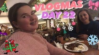 VLOGMAS DAY 22️Коледен базар/на фризьор/багаж|MARIA