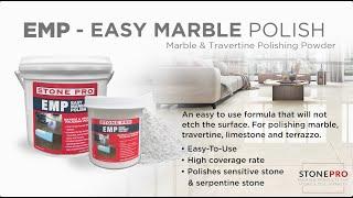 StonePro EMP-Easy Marble Polish- Polishing Crema Marfil Marble Floor