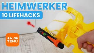 10 Lifehacks für Heimwerker mit TEMU Werkzeug