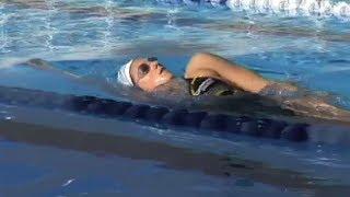 Stephanie Rice Backstroke Workout Video