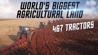 467 Tractors Are Working! The World's Biggest Agricultural Plant | Tigem Ceylanpınar