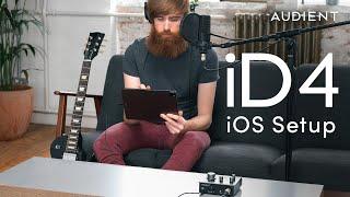 How to set up an Audient iD4 MkII with an iOS Device