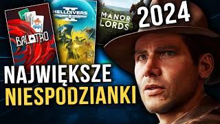 Największe ZASKOCZENIA 2024 roku w świecie gier