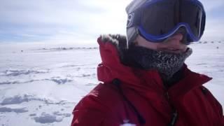 Compass at the Geographic South Pole