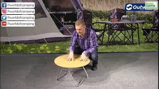 Outwell Kimberley Bamboo Camping Table