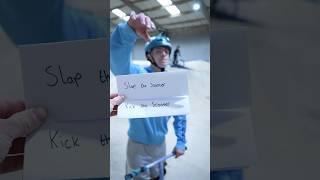 Spanner Vs Pick a Trick #scooter #skatepark #challenge