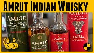 Amrut Aatma Single Cask & Amrut Peated Cask Strength Indian Single Malt Whisky