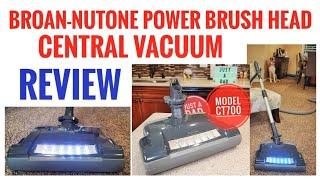 Review Broan Nutone CT700 Deluxe Electric Power Brush for Central Vacuum System