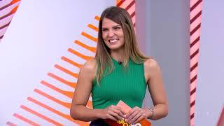 Estreia de Gabriela Ribeiro no "Globo Esporte" - 13/03/2021