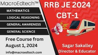 Railways Recruitment Board Junior Engineer (RRB JE) 2024 #rrbje #rrb #railways @macroedtech