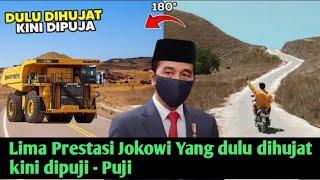 Bangga !! ini 5 Proyek Keberhasilan Jokowi yang dulu dihujat kini dipuja puja