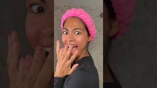 never use your headband like this!  | beauty tips #youtubeshort #beauty #skincare