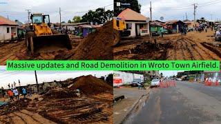 Liberia 2025 | More Updates on the Massive Road Demolition Excecises in Wroto Town on the Airfield