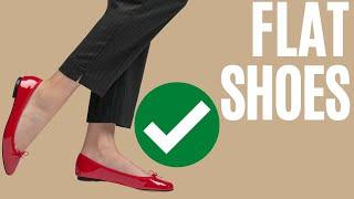 How To Style Flat Shoes: For Women Over 50