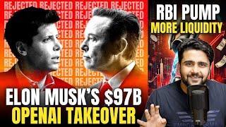 SEBI Bans ₹22,700 Cr Firm, Adani & Bajaj in Healthcare, Sensex Crashes, Elon Musk Vs Sam Altman