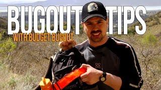 Bug Out Tips with Budget Bugout