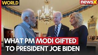 PM Modi US Visit | Know What PM Modi Gifted To President Joe Biden &  First Lady | NewsX