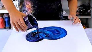 Mes techniques de peinture préférées absolues utilisant juste de la peinture et de l'eau!