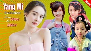 The evolution of Yang Mi from 1986 to 2024