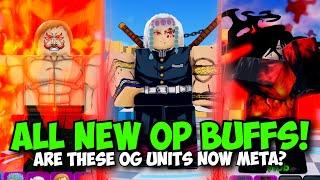 All 7 New Unit Buffs in ASTD! (Which Ones are OP?!)