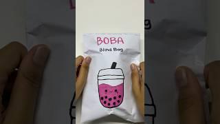 Boba blind bag ! #papercrafts #asmr #paper #blindbags #종이놀이 #boba