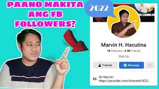 HOW TO SHOW FOLLOWERS ON FACEBOOK 2022? PAANO MAKITA ANG FOLLOWERS SA FACEBOOK TOP PROFILE?