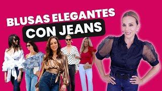 Blusas Elegantes Con Jeans