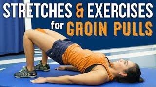 Stretches & Exercises for Groin Pulls (Adductor Strain)