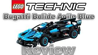 LEGO Technic Bugatti Bolide Agile Blue Speed Build & Review