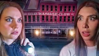 HAUNTED Old Washoe Club BLEW OUR MINDS (Paranormal Activity Captured)!