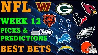 NFL Week 12 Picks and Predictions Best Bets