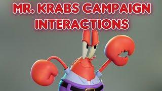 Nickelodeon All-Star Brawl 2 - Mr. Krabs Campaign Interactions