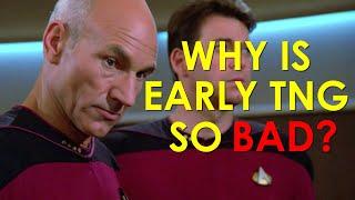 Why Star Trek TNG Season 1 is So Bad