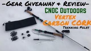 CNOC Outdoors Vertex Carbon & Cork Trekking Poles (Review & Giveaway)