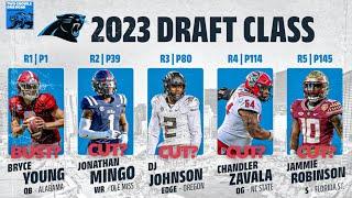 Evaluating the Panthers 2023 Draft Class | Who Could Get Cut This  Year? | #carolinapanthers