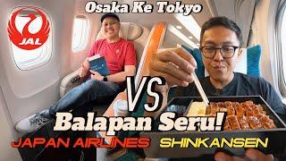 RACE TO TOKYO! JAPAN AIRLINES B767-300 VS SHINKANSEN (Feat. Wira Nurmansyah - East Asia Trip Part 9)