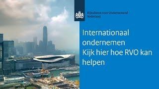 Internationaal  ondernemen? Kijk hier hoe RVO kan helpen