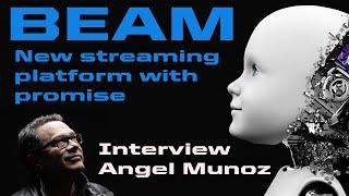 BEAM! Interview with CEO of upcoming streaming platform #beam #beacon #streaming #twitch #gaming