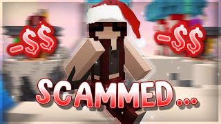 my friend SCAMMED me.. (in the spirit of christmas) | solo bedwars commentary