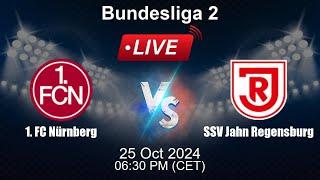  LIVE: 1. FC Nürnberg vs SSV Jahn Regensburg - Football Live Score - German Bundesliga 2